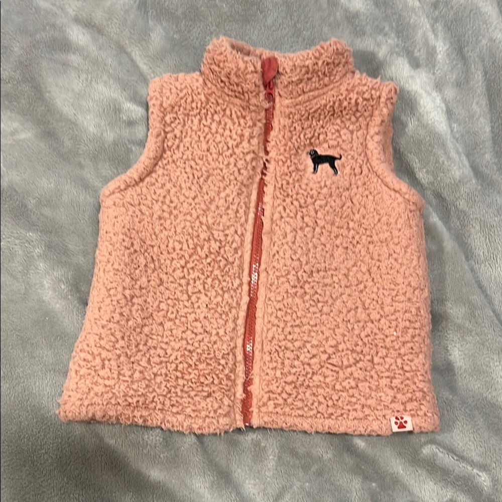 Cozy Pink Fleece Vest for Kids